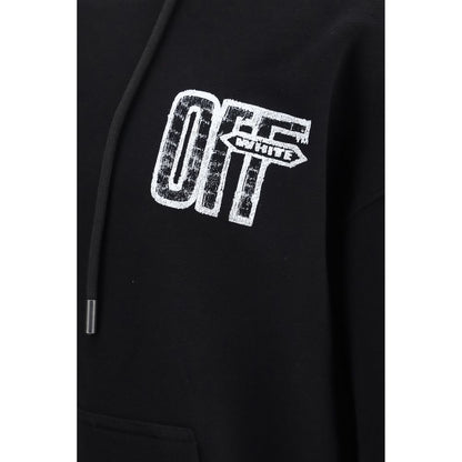 Off-White Black Cotton Sweatshirt