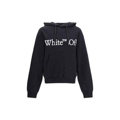 Off-White Black Cotton Sweatshirt