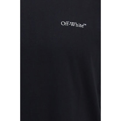 Off-White Black Cotton T-Shirt