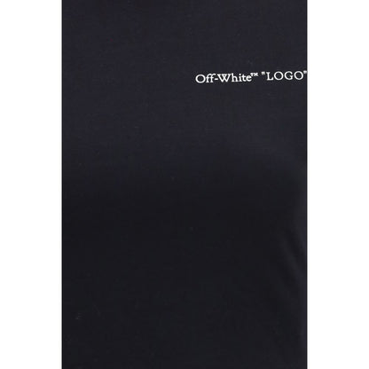 Off-White Black Cotton T-Shirt