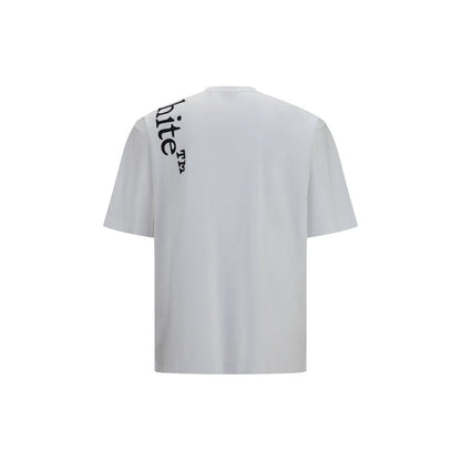Off-White White Cotton T-Shirt