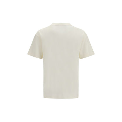 Palm Angels Beige Cotton T-Shirt