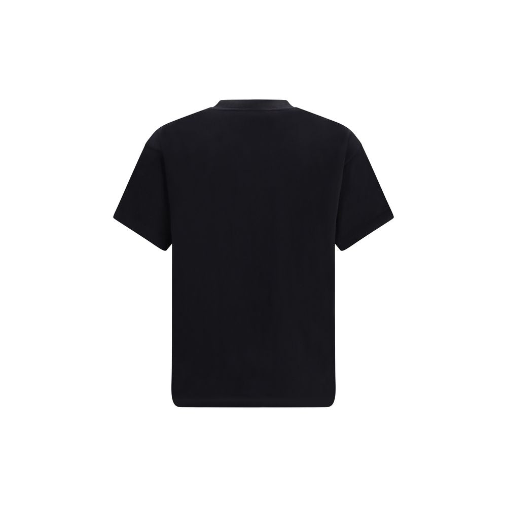 Palm Angels Black Cotton T-Shirt