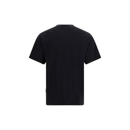 Palm Angels Black Cotton T-Shirt