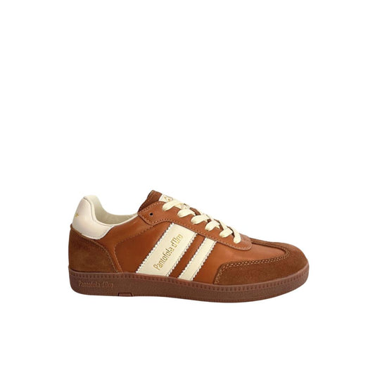 Pantofola D'Oro Brown Suede Men Sneaker