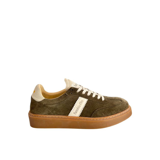 Pantofola D'Oro Green Suede Men Sneaker