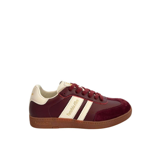 Pantofola D'Oro Red Suede Men's Sneaker