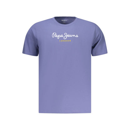 Pepe Jeans Blu Cotton Men T-Shirt