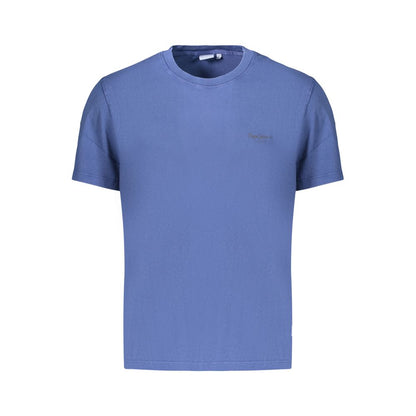 Pepe Jeans Blue Cotton Male T-Shirt