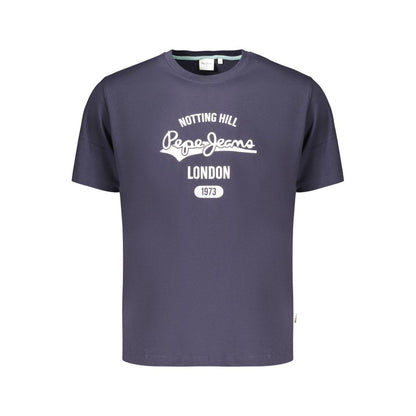 Pepe Jeans Blue Cotton Men's T-Shirt