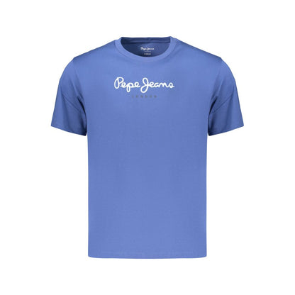 Pepe Jeans Blue Cotton Men's T-Shirt