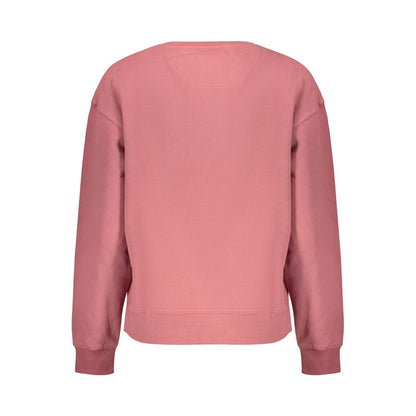 Pepe Jeans Pink Cotton Women Sweatshirt
