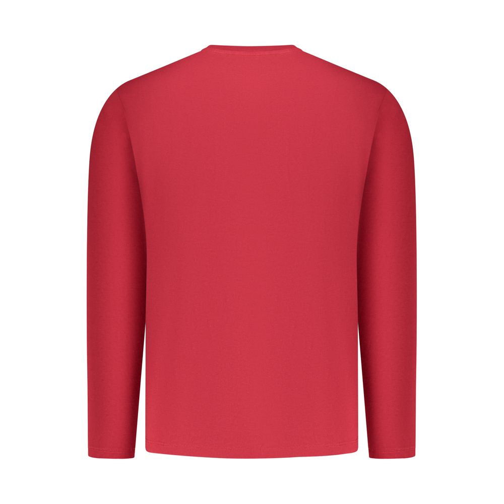 Pepe Jeans Rosso Cotton Men T-Shirt