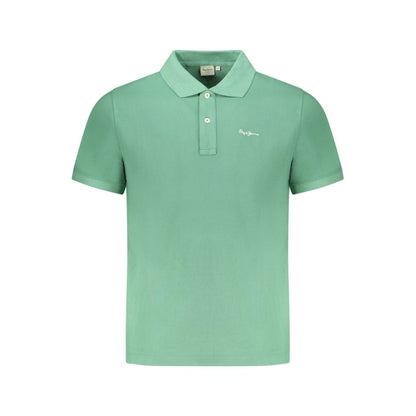 Pepe Jeans Verde Organic Cotton Mens Polo Shirt
