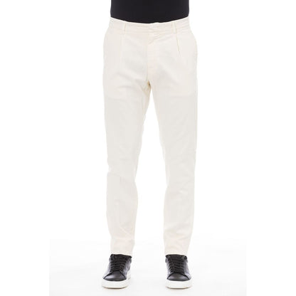 Peserico Beige Cotton Men's Pant