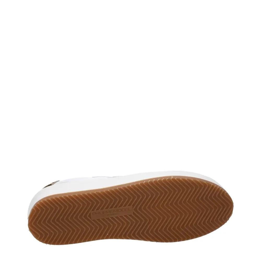 Philippe Model White Leather Low Tops