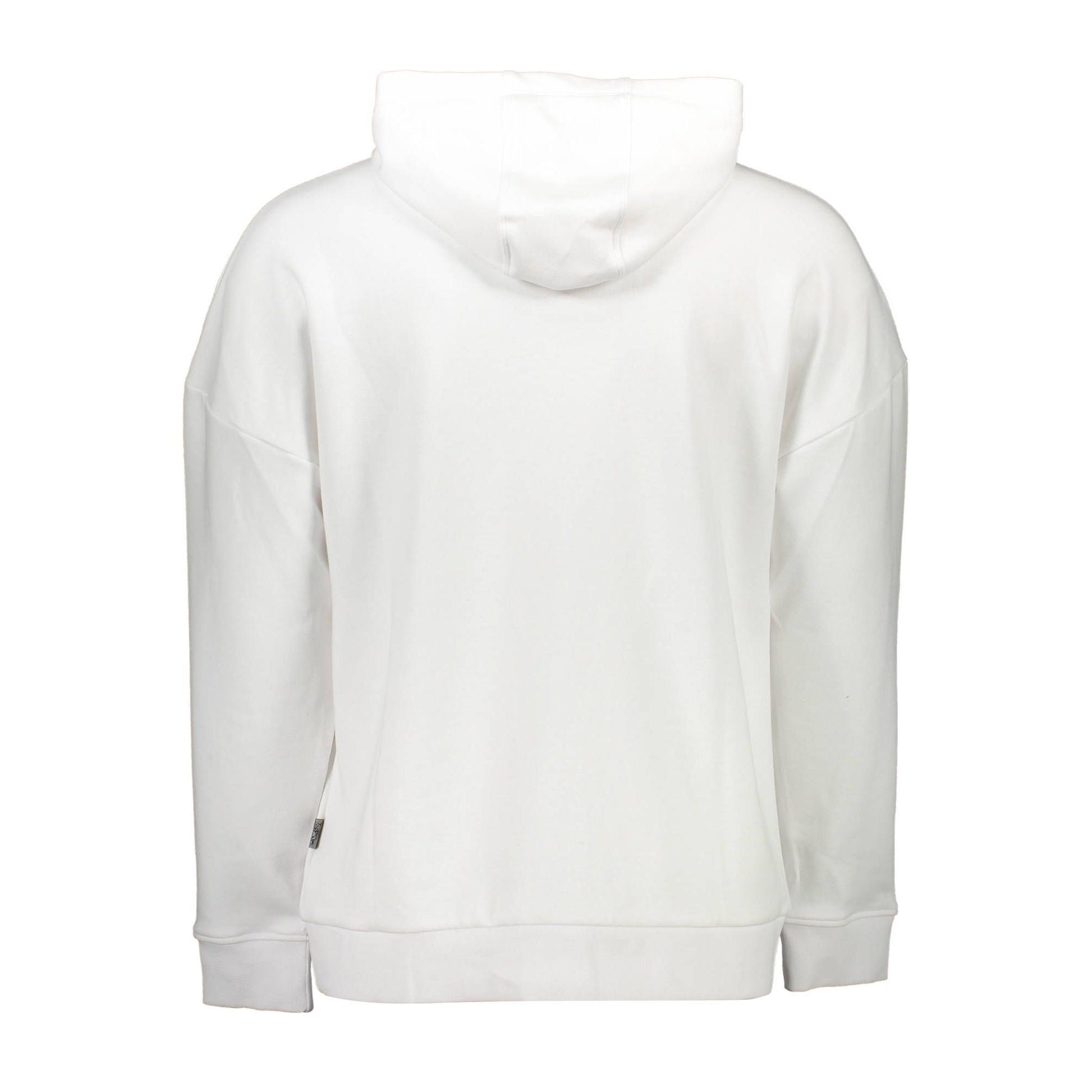 Plein Sport Bianco Cotton Men Sweatshirt