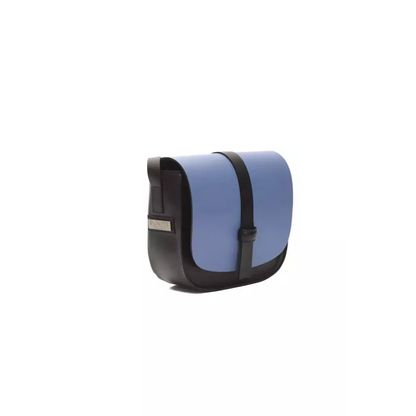Pompei Donatella Blue Leather Women Crossbody Bag
