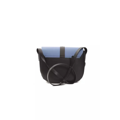 Pompei Donatella Blue Leather Women Crossbody Bag
