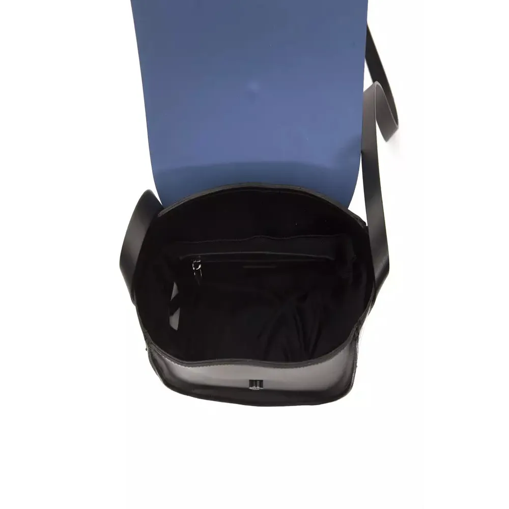 Pompei Donatella Blue Leather Women Crossbody Bag