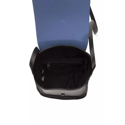 Pompei Donatella Blue Leather Women Crossbody Bag