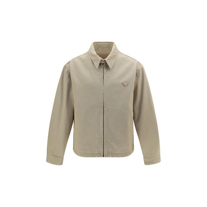 Prada Beige Cotton Denim Jacket
