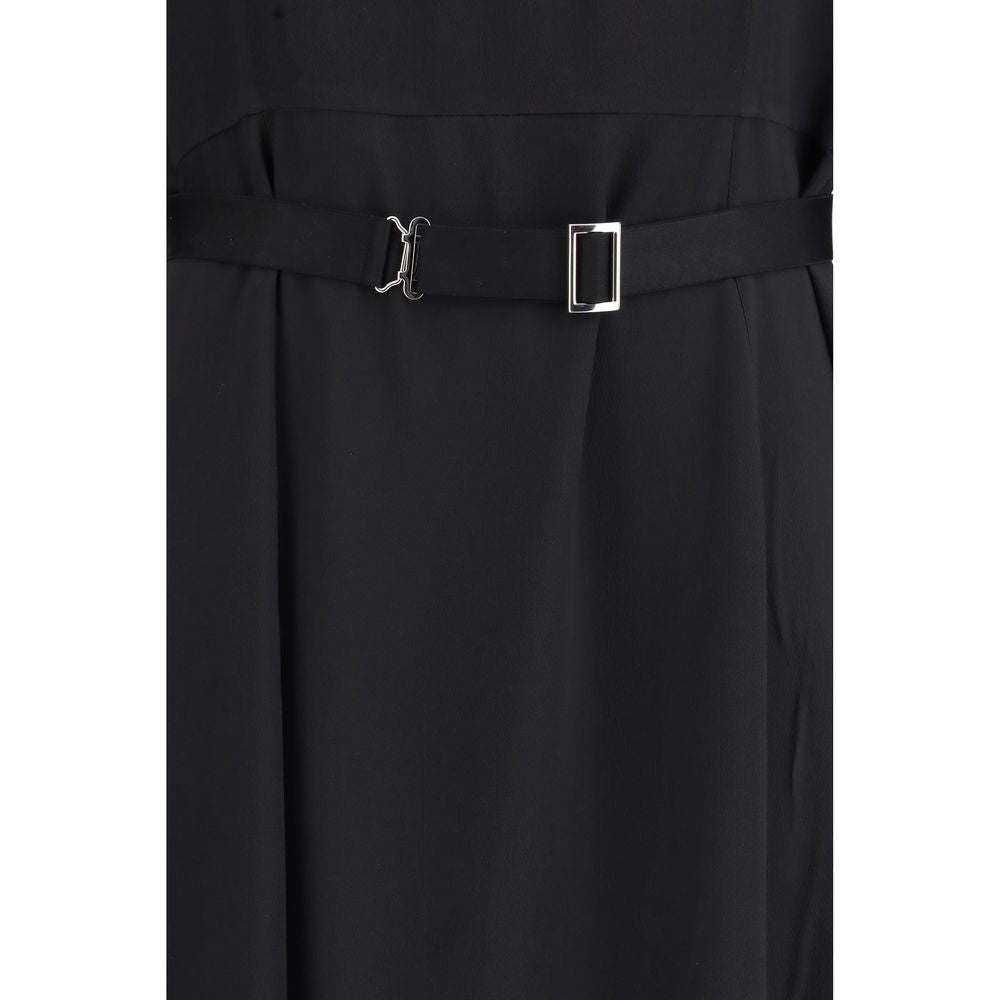 Prada Black Acetate Casual Dress