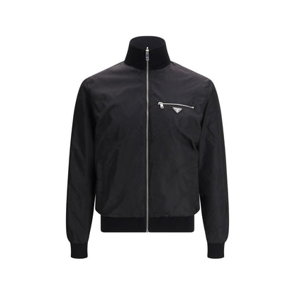 Prada Black Wool Oves Aries Jacket