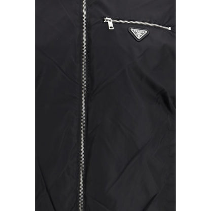 Prada Black Wool Oves Aries Jacket