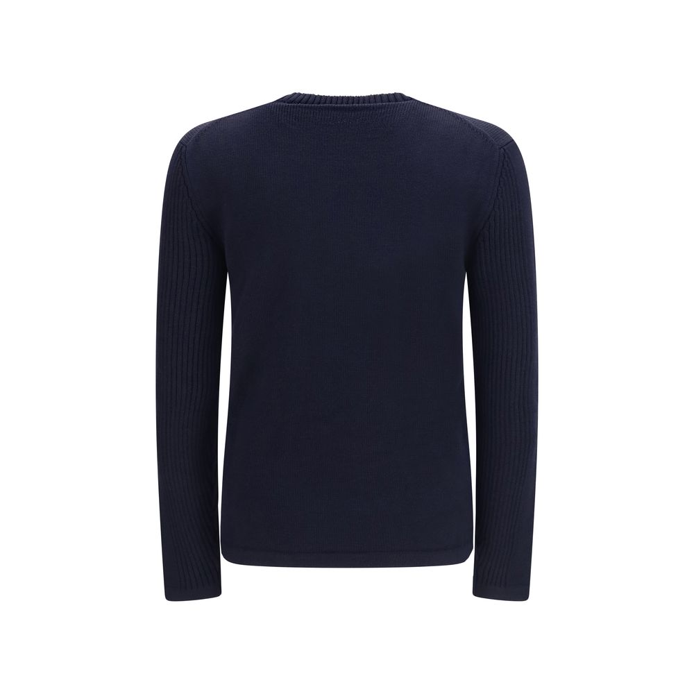 Prada Blue Wool Oves Aries Sweatshirt