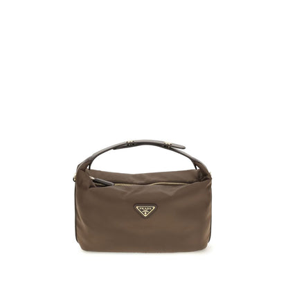 Prada Brown Recycled Polyamide Shoulder Bag