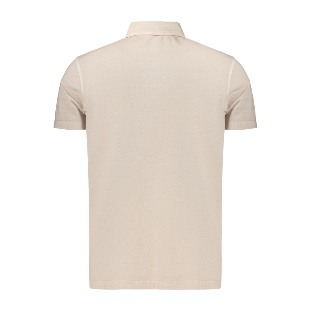 Refrigiwear Beige Cotton Men's Polo Shirt