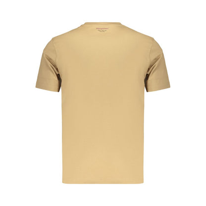 Refrigiwear Brown Cotton Men's T-Shirt