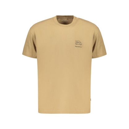 Refrigiwear Brown Cotton Men's T-Shirt