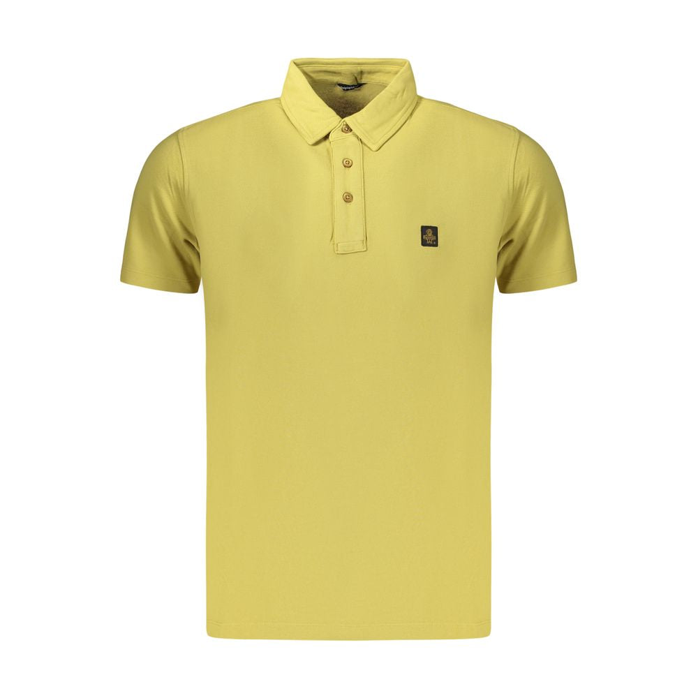 Refrigiwear Yellow Cotton Men's Polo