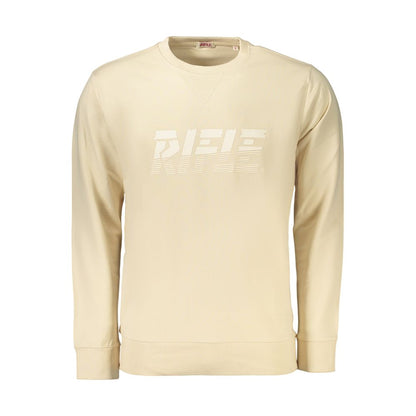 Rifle Beige Cotton Men's Sweatshirt
