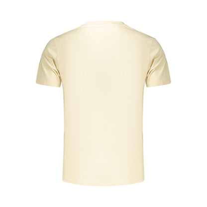 Rifle Beige Cotton Men's T-Shirt
