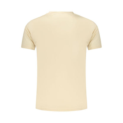 Rifle Beige Cotton Men's T-Shirt