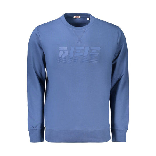 Rifle Blue Cotton Men's Sweatshirt