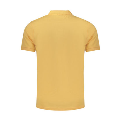 Rifle Orange Cotton Men's Polo Shirt