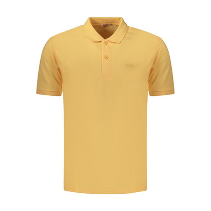 Rifle Orange Cotton Men's Polo Shirt