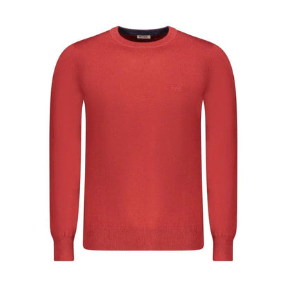 Rifle Red Wool Men Sweater