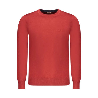 Rifle Red Wool Men Sweater