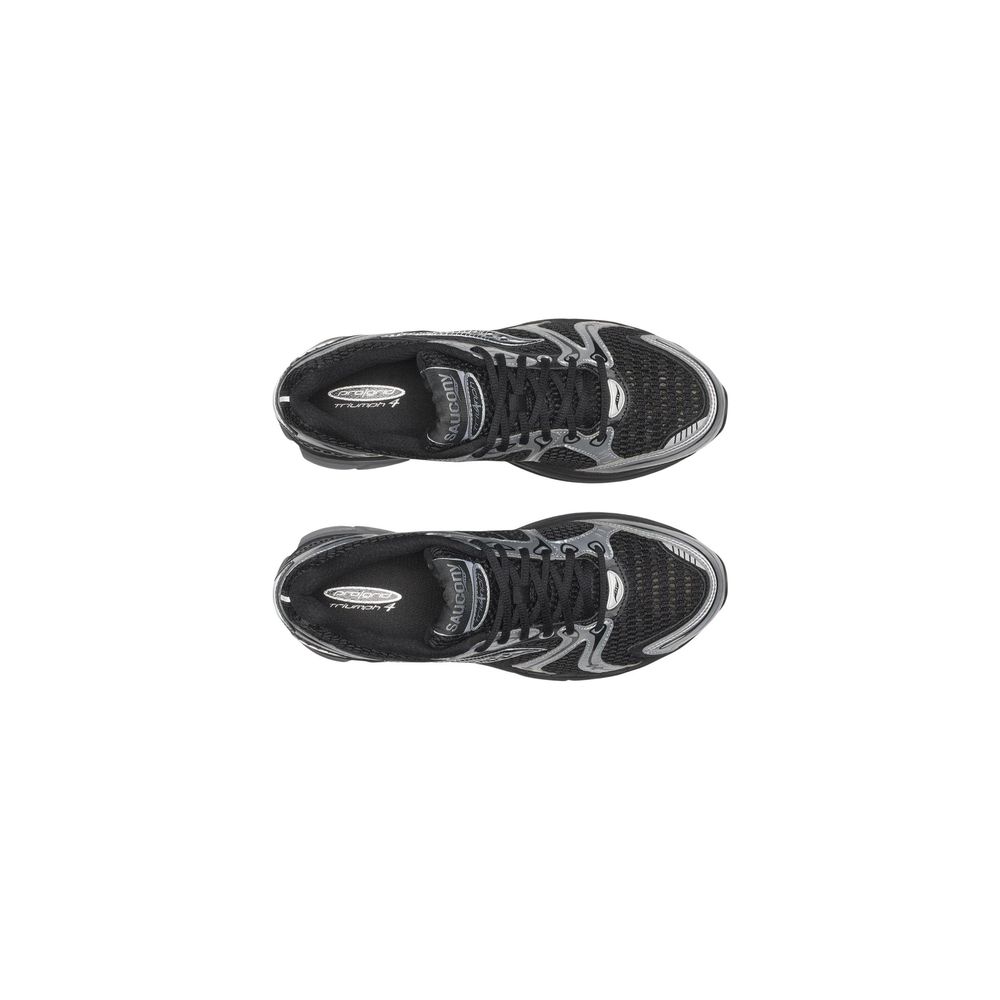 Saucony Black Synthetic Athletic Sneakers