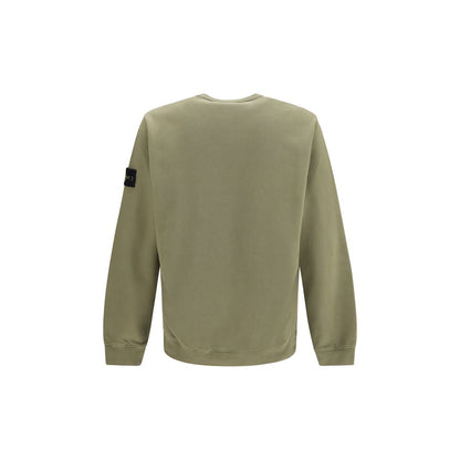 Stone Island Bicolor Cotton Sweatshirt