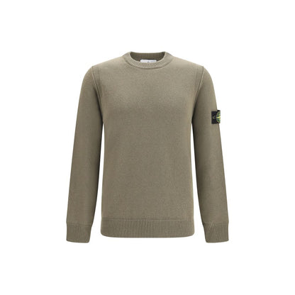 Stone Island Bicolor Cotton Sweatshirt