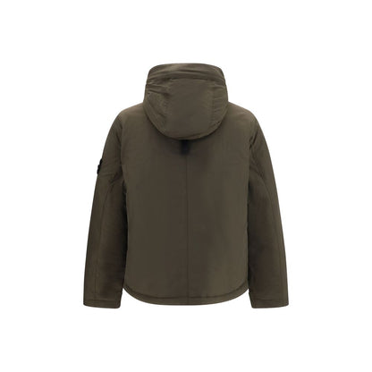 Stone Island Bicolor Polyester Shell Jacket