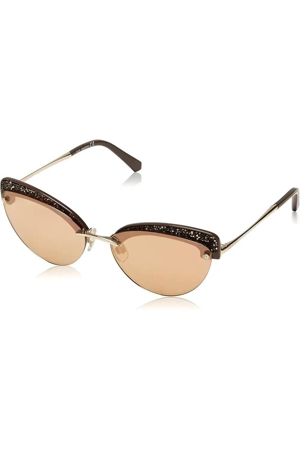 Swarovski Gold Women Sunglasses (Lagersalg)