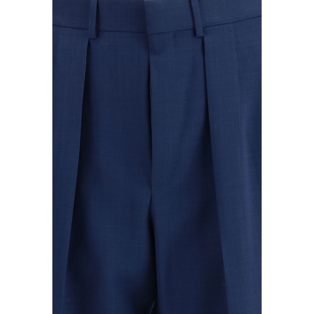 Tom Ford Bicolor Wool Oves Aries Dress Pants