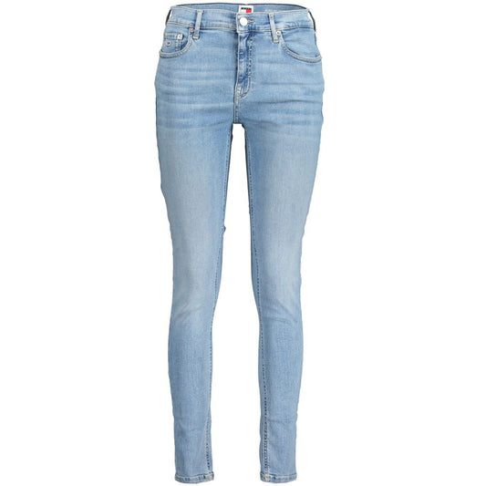 Tommy Hilfiger Azzurro Cotton Women's Skinny Jeans
